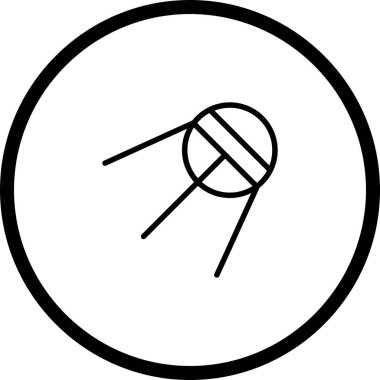 İllüstrasyon Sputnik Simgesi