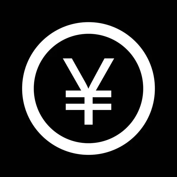 Illustration  Yen Icon — Stock Photo, Image