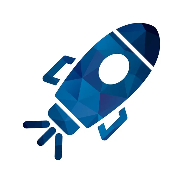 Illustration Space Ship Icon — Stock Photo, Image