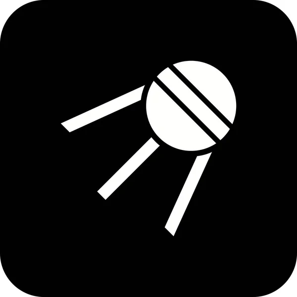 Illustratie Sputnik pictogram — Stockfoto