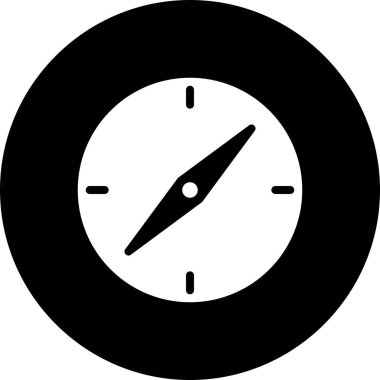 İllüstrasyon Pusula Simgesi