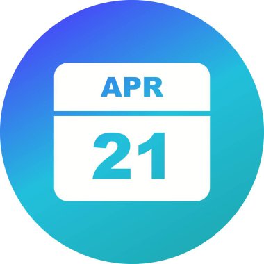 Tek Gün Takviminde 21 Nisan Tarihi