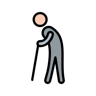 İllüstrasyon Emeklilik Simgesi