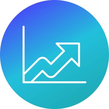 İllüstrasyon Büyüme Simgesi