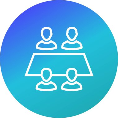 İllüstrasyon Çalışma Ekibi Simgesi