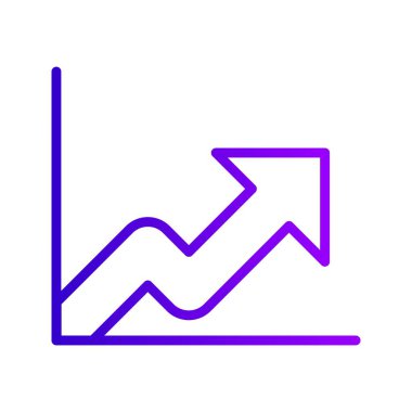 İllüstrasyon Büyüme Simgesi