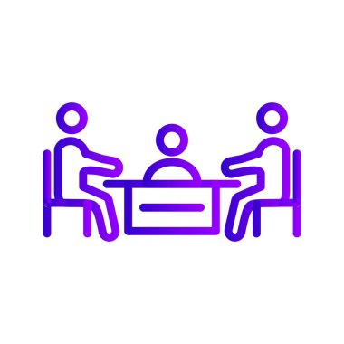 İllüstrasyon Toplantı Simgesi