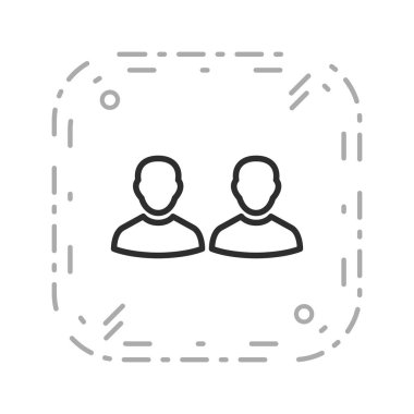 İllüstrasyon İnsanlar Simgesi