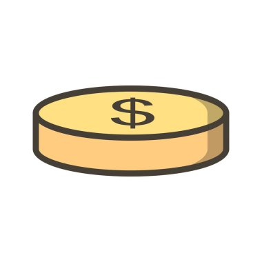 İllüstrasyon Sikke Simgesi