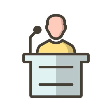 İllüstrasyon Konuşma Simgesi