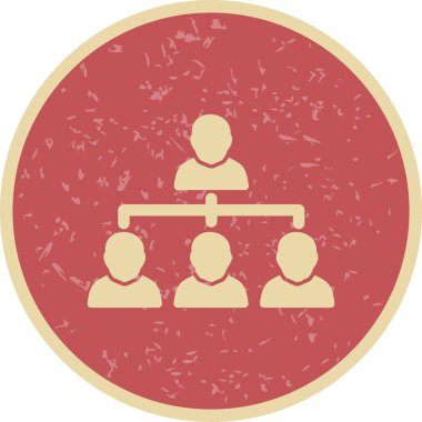 İllüstrasyon Organizasyon Simgesi