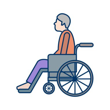 İllüstrasyon Emeklilik Simgesi