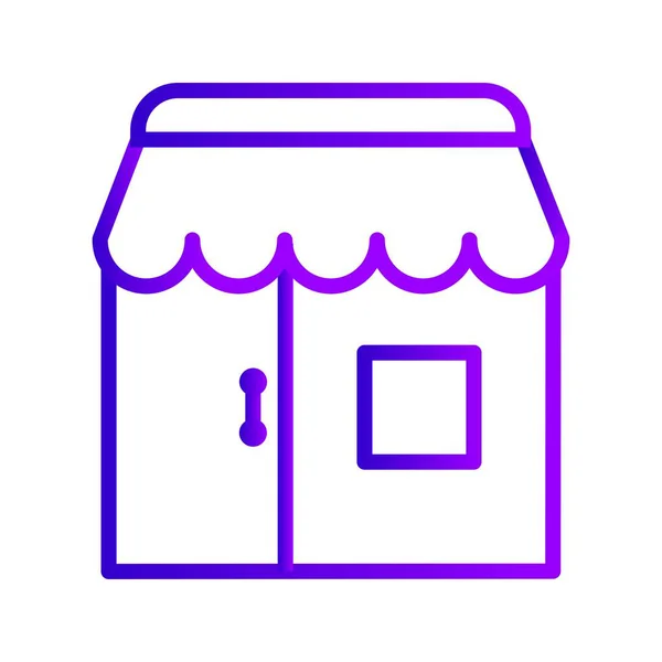 Illustration Shop Icon — Stock Photo, Image