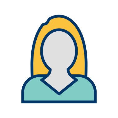 İllüstrasyon İş kadınları simgesi