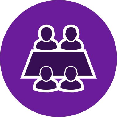 İllüstrasyon Çalışma Ekibi Simgesi