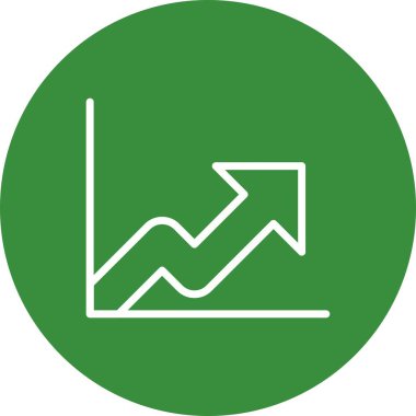 İllüstrasyon Büyüme Simgesi