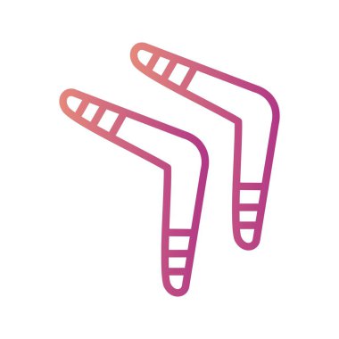 İllüstrasyon Bumerang Simgesi 