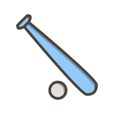 İllüstrasyon Taban ve Top Simgesi 