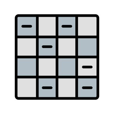 İllüstrasyon Satranç Simgesi 