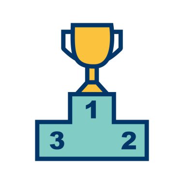 İllüstrasyon Podyum Simgesi 