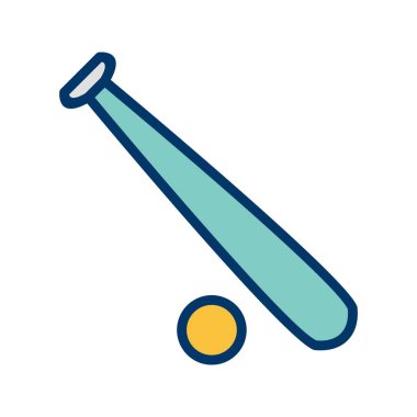 İllüstrasyon Taban ve Top Simgesi 