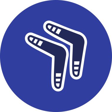 İllüstrasyon Bumerang Simgesi 