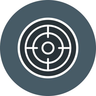 İllüstrasyon Hedef Simgesi 