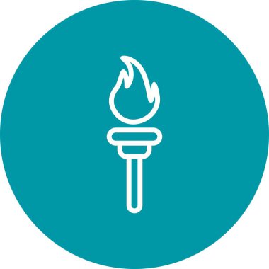 İllüstrasyon Olimpiyat Oyunları Simgesi