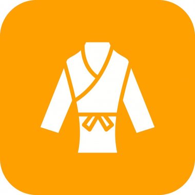 İllüstrasyon Karate Simgesi