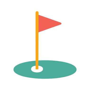 İllüstrasyon Golf Simgesi 