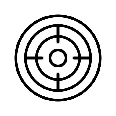 İllüstrasyon Hedef Simgesi 