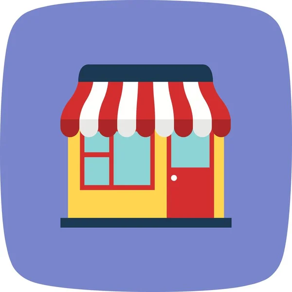 Illusztráció Shop ikon — Stock Fotó