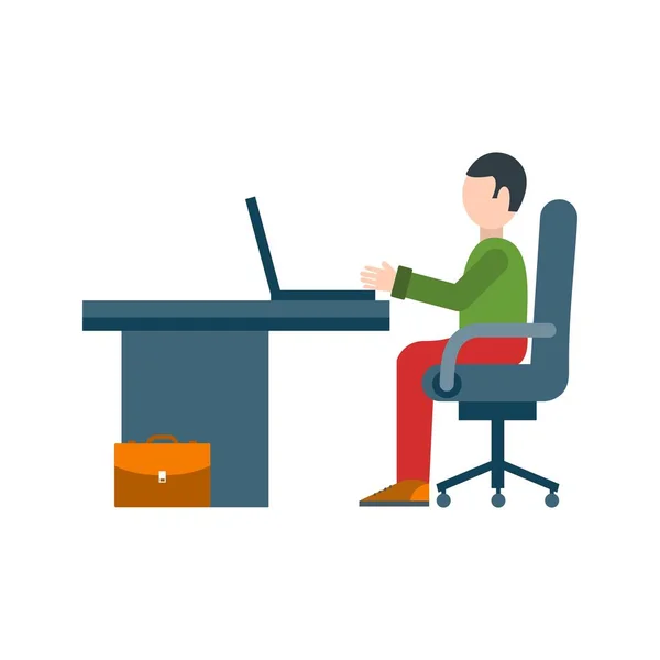 Illustration Workspace  Icon — Stock Photo, Image