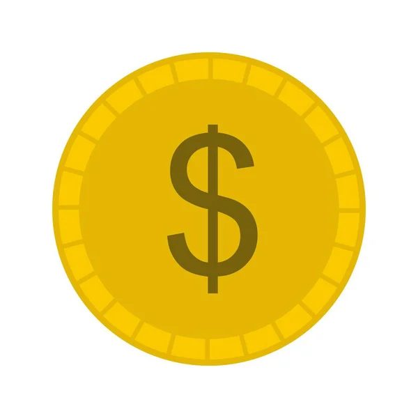 Illustrazione Icona della moneta — Foto Stock