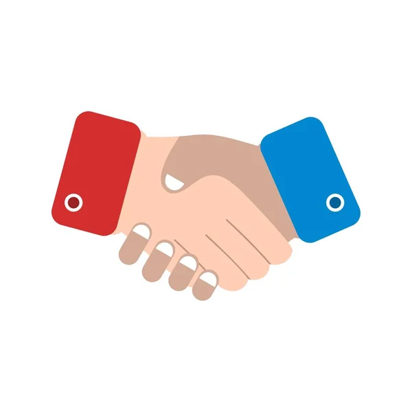 Pictogram van de handshake-afbeelding — Stockfoto