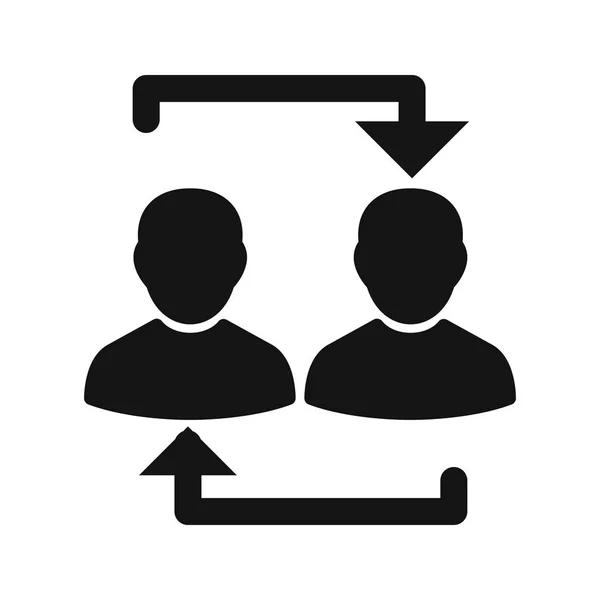 Pictogram voor illustratie uitwisseling — Stockfoto