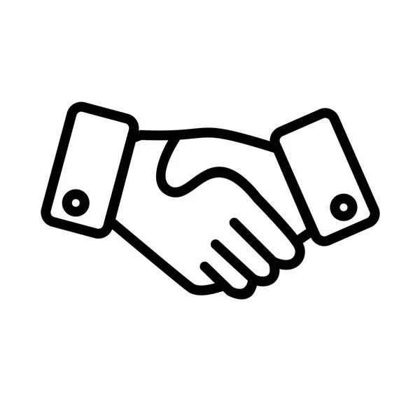 Illustration Handshake Icon — Stock Photo, Image