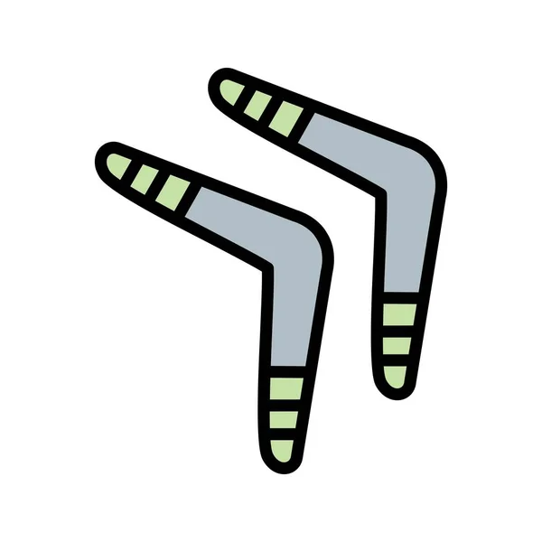 Illustration Boomerang Icon — Stock Photo, Image