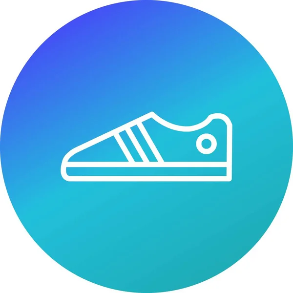 Illustratie schoenen pictogram — Stockfoto