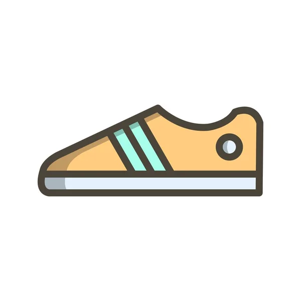 Ikon Sepatu Ilustrasi — Stok Foto