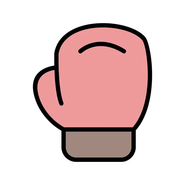 Icono de Boxeo de Ilustración — Foto de Stock