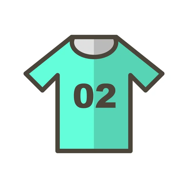 Illustration Jersey Icon — Stock Photo, Image