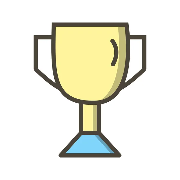 Illustratie Trophy-pictogram — Stockfoto