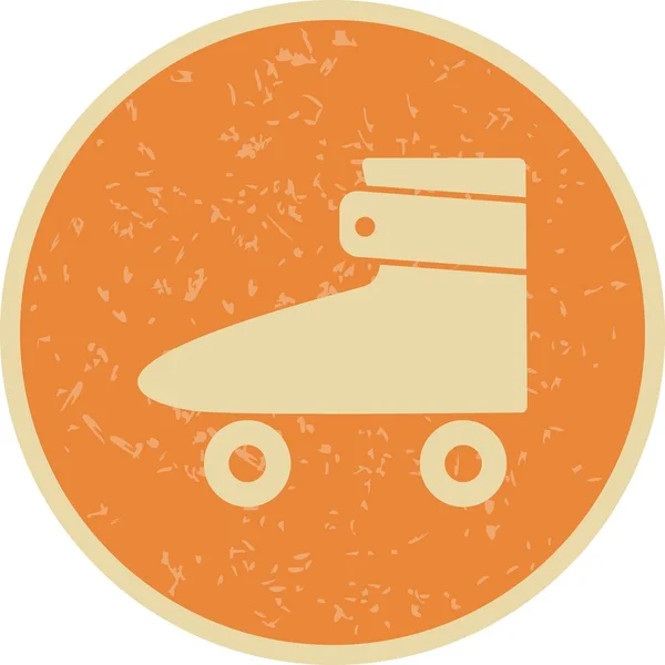 Illustration Roller Skate Icon — Stock Photo, Image