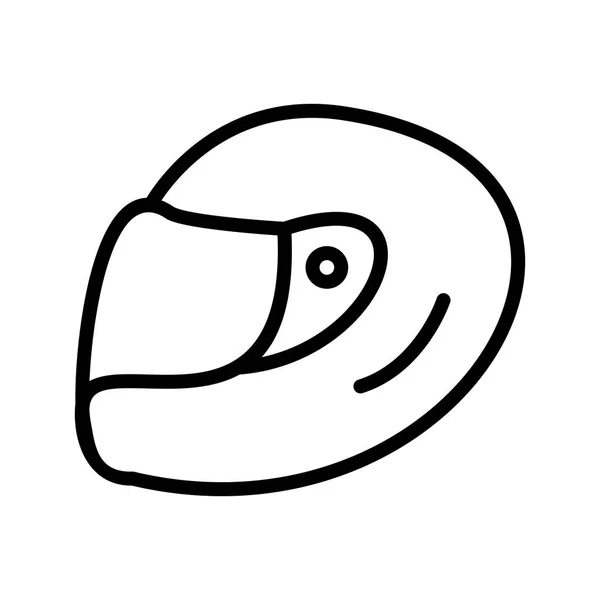 Illustration Racing Helmet Icon — Stock Photo, Image