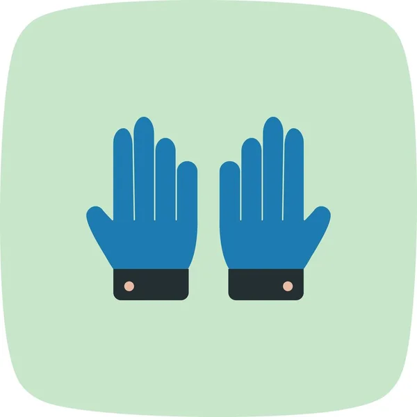 Icono de guantes de ilustración —  Fotos de Stock