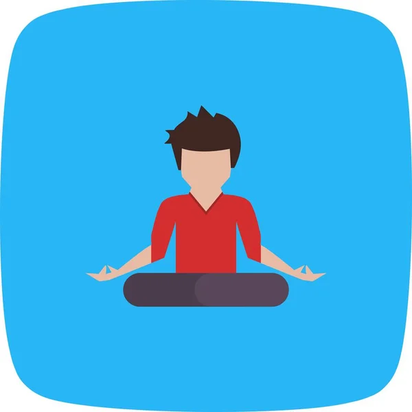 Illustration Yoga Icon