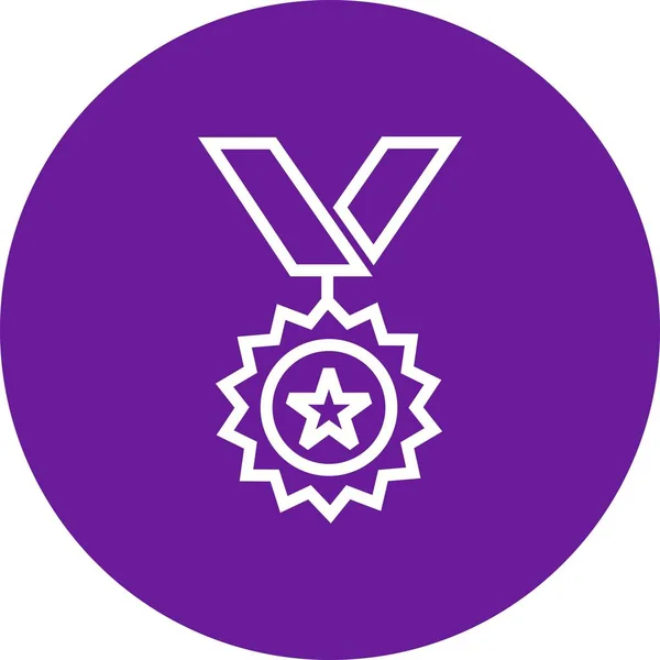 Illustration Medal Icon — Stock Photo, Image