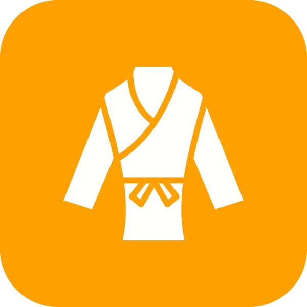 İllüstrasyon Karate Simgesi — Stok fotoğraf