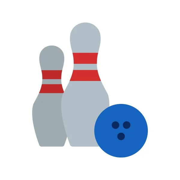 Illustration Bowling Icon — Stock Photo, Image